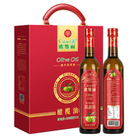欧维丽 西班牙原油进口纯正橄榄油礼盒375ml*2 中秋送礼团购福利 纯正橄榄油礼盒 375mL*2瓶