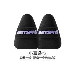 凹凸迷思 粉扑菱妹妹嘿嘿黑服帖不易吃粉超软气垫棉花糖干湿两用正