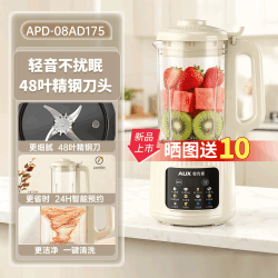 奥克斯 破壁机家用全自动无渣多功能豆浆机榨汁一体机轻音2026新款