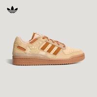 adidas 三叶草中性FORUM LOW CL潮流休闲鞋 HP3739