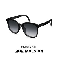 88VIP：MOLSION 太阳镜偏光驾驶镜防晒 MS5056A11烟墨色
