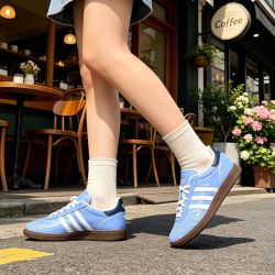 adidas originals SAMBA JP 经典情人节亮面运动板鞋德训鞋KJ7302