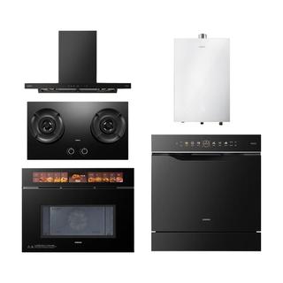老板 E3P+C5+J10P+V20+D3U 31m³/min大吸力 烟灶热洗蒸五件套