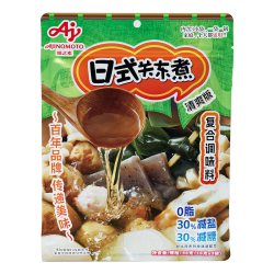 Ajinomoto 味の素 日式关东煮火锅底料 222g 豆乳风味-8块/袋，vono芝士浓汤-6袋/2盒，海鲜风味-8块/袋