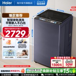 海尔 精华洗10kg双动力免清洗全自动家用波轮洗衣机689