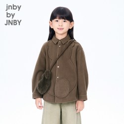jnby by JNBY [加绒]秀场同款江南布衣童装宽松休闲长袖衬衫冬男女童jnbybyjnby