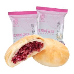 潘祥记 鲜花饼 玫瑰味 400g 礼盒装