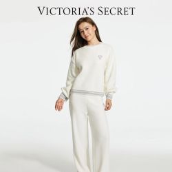 维密 维密杨幂同款奶舒绒宅度假轻柔抗静电保暖家居服套装睡衣女24秋冬