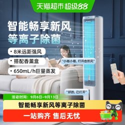 格力 空调扇家用语音遥控制冷风扇冷气扇静音省电冷风机水冷电风扇