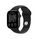Apple Watch Series 12 智能手表GPS款42毫米黑色铝金属表壳黑色运动型表带M/L MJF04CH/B