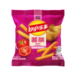 乐事 经典/大波浪/奇多系薯片 真脆薯条番茄味