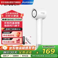 飞科 吹风机家用高速电吹风大功率负离子护发速干便携宿舍风筒低噪音FH6370 白