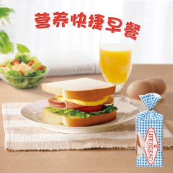 嘉顿 高蛋白质生命面包 450g