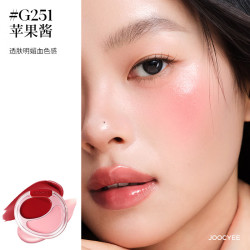 酵色 双色腮红膏盘韩女水光肌膨胀氛围感腮红1 #G251苹果酱