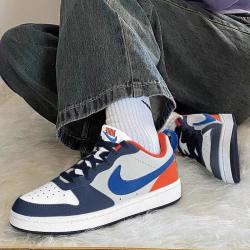 NIKE 大童鞋COURT BOROUGH LOW RECRAFT BG低帮鞋运动休闲时尚耐磨板鞋