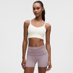 lululemon Like a Cloud 女士长款运动内衣 B/C *罗纹丨lululemon丨LW2D03S