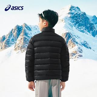 亚瑟士 26年冬季三防科技立领羽绒面包服 曜石黑 120