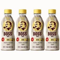 三得利 BOSS 醇香拿铁即饮咖啡 280ml*15瓶