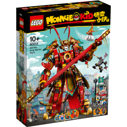 乐高 Monkie Kid 悟空小侠系列 拼插积木儿童玩具生日礼物 齐天大圣黄金机甲80012