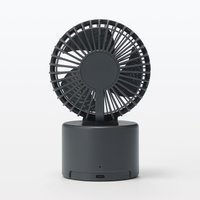 無印良品 MUJI 带摇头功能无绳桌面风扇