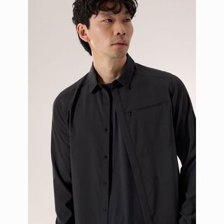 ARC'TERYX始祖鸟 SKYLINE SHIRT 弹力透气尖领长袖衬衫