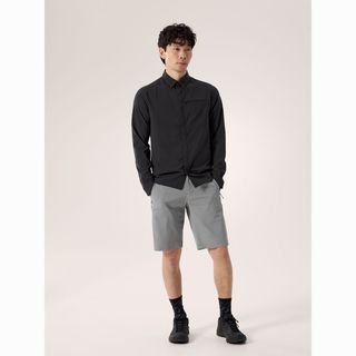 ARC'TERYX始祖鸟 SKYLINE SHIRT 弹力透气尖领长袖衬衫
