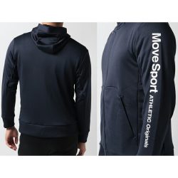 迪桑特 日本直邮DESCENTE/迪桑特 DMMUJF20 男款 套头衫 黑色