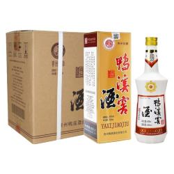 鸭溪窖 酒 54度 精品复古版 浓香型白酒 贵州口粮白酒 年货节 礼盒送礼 500mL 6瓶 整箱装