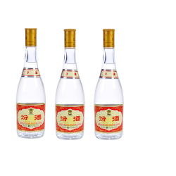 汾酒 53度黄盖玻汾 475ml*3瓶 高度汾 山西杏花村清香型口粮白酒