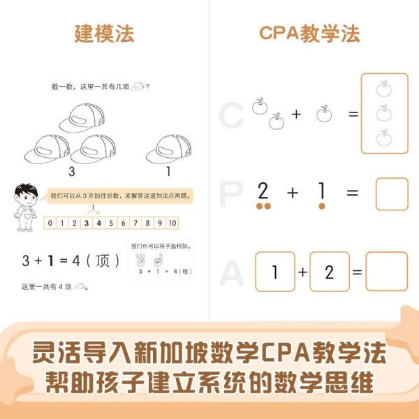 《新加坡数学 思维启蒙版》 3-4岁（2册） 