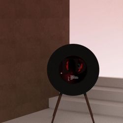 MORRORART R1唱片歌词音箱黑胶悬浮字幕蓝牙音响丹麦尊宝授权正品