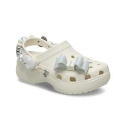 crocs 【带4枚鞋花】经典炫魅云朵厚底洞洞鞋女凉鞋拖鞋
