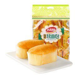 达利园 糕点香橙味法式软面包袋装休闲零食即食早餐蛋糕吐司点心