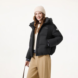 坦博尔 【5折短款】连帽羽绒服 TB5530362D