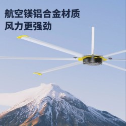 钻石牌 工业吊扇仓库厂房车间大功率强力永磁无刷电机大型吊扇风扇