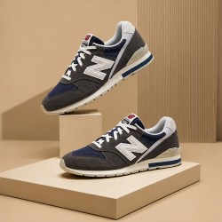new balance 996 系列 男女款 老钱风薄底休闲鞋 CM996JG2