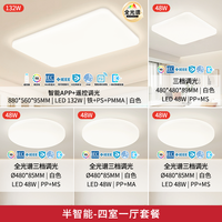 雷士 全光谱IP40防蚊虫吸顶灯-四室一厅【包安装】