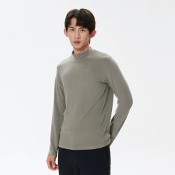 KOLON SPORT 微拉绒 男士高领长袖T恤