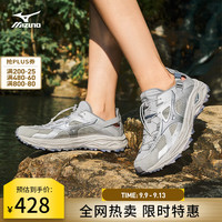 美津浓 RACER TRAIL SE V2 速干透气 南极灰/银色 44.5 休闲运动鞋