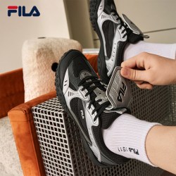 FILA 跳跳鞋2+丨FILA德训鞋26秋季新款男鞋足球风薄底鞋子运动鞋女
