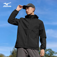 美津浓 防风防水 黑色 XL 男士夹克