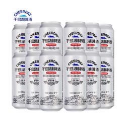 千岛湖啤酒 真味500ml*12罐经典啤酒罐装