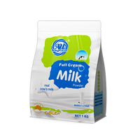 珍澳 高钙全脂奶粉卡扣装 1kg 袋装