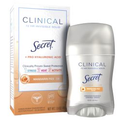 Secret Clinical Strength 女士止汗香体膏