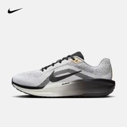NIKE Winflo 11 SE 男子公路跑鞋 HQ7975-100 白/黑/金属金/浅烟灰/帆白 44