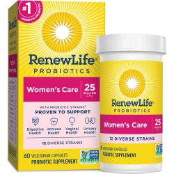 ReNew Life 女性益生菌胶囊 250亿CFU 12菌株 肠道泌尿免疫 60粒