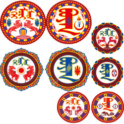 彩金窗(2张)花福字23-35CM彩金窗贴吉祥喜字窗花墙贴精美吉祥福字