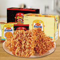 GEMEZ Enaak GEMEZ印尼进口小鸡面经典烧烤火辣烟熏味零食香脆面点心面盒装