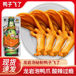 鸭子飞了 泡鸭爪龙岩特产鸭爪零食鸭脚鸭掌办公室休闲小吃大礼包
