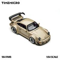 TimeMicro×PSC 1:64 苏州GTshow RWB 964 豆哥同款 合金汽车模型